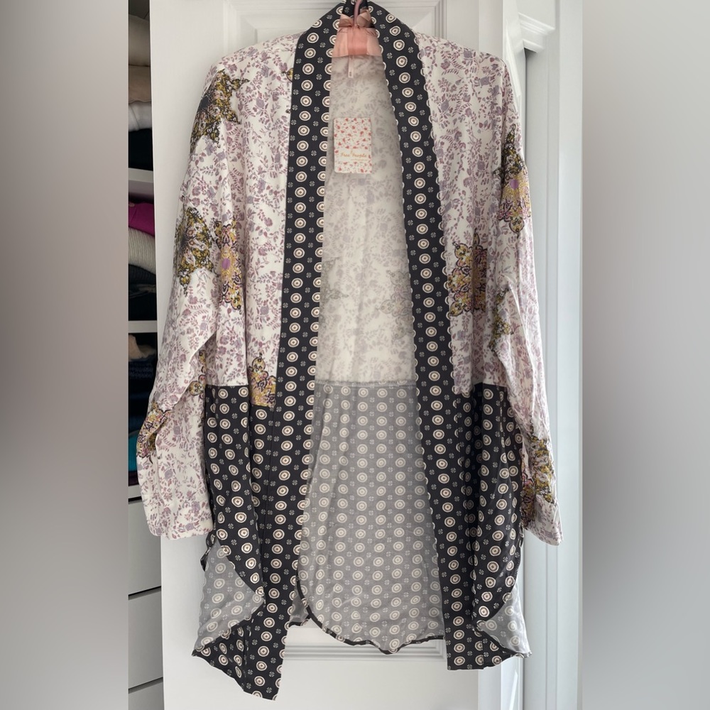 FREE PEOPLE Boho Chic Kimono Wrap